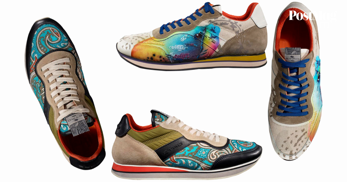 Fancy Trainer Design For men: Fancy Etro trainers, and sophisticated Hackett | South China ...