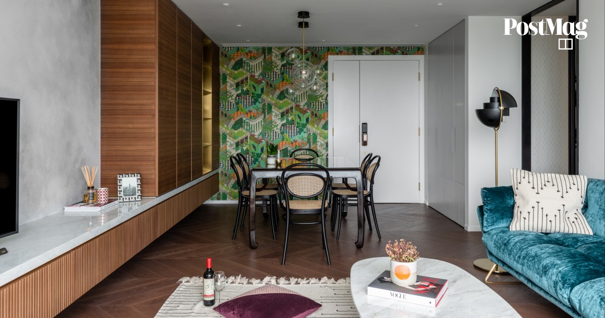 A playful interior design makeover sees a family home go from bland to ...