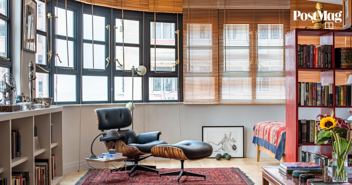 Picture of Stylish studio apartment with mid-century modern and colonial touches ...