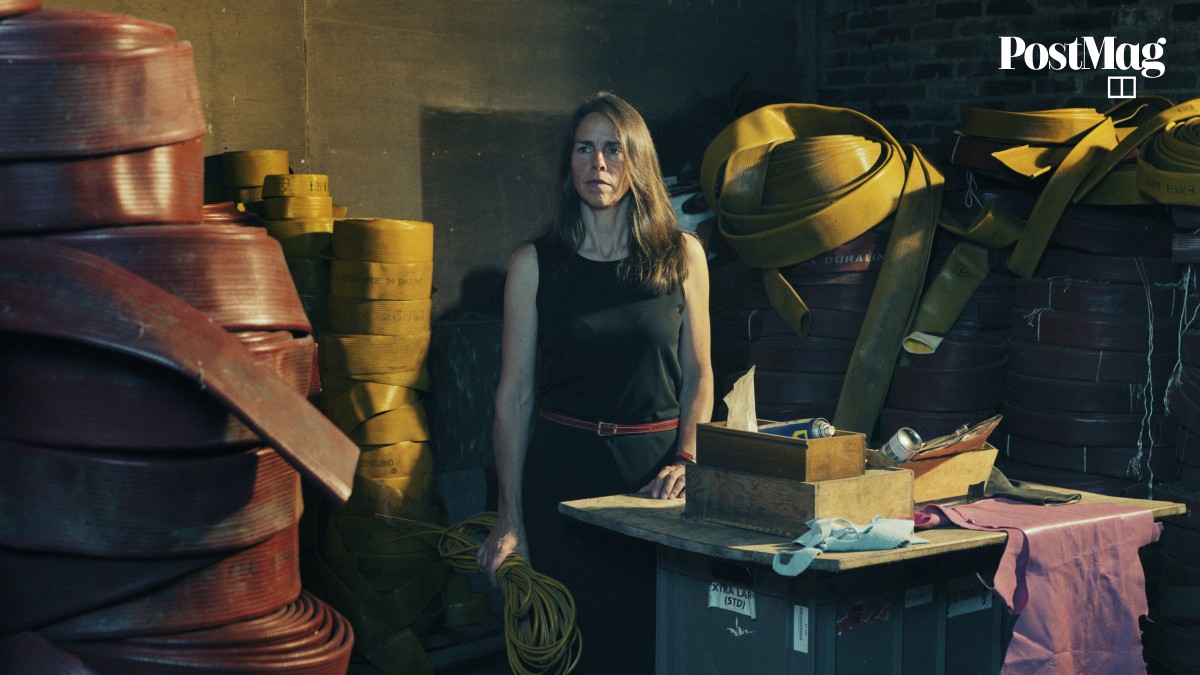 Kresse Wesling’s radical brand turns discarded fire hoses into sustainable fashion