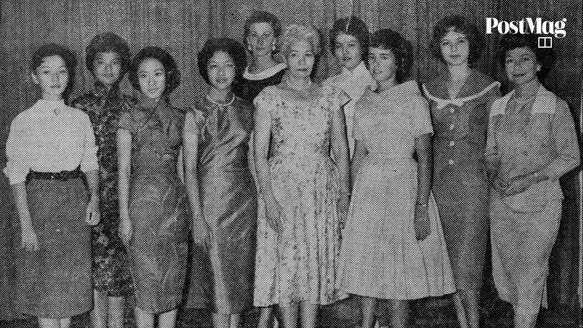 Cheongsams, mohair pants and a bridal finale at Hong Kong’s 1959 debutante show