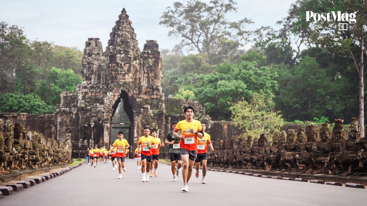 Why Cambodia’s Angkor marathons are a big winner with runners from around the world