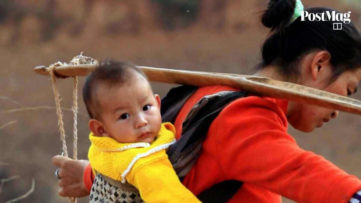 Asian baby carrier top
