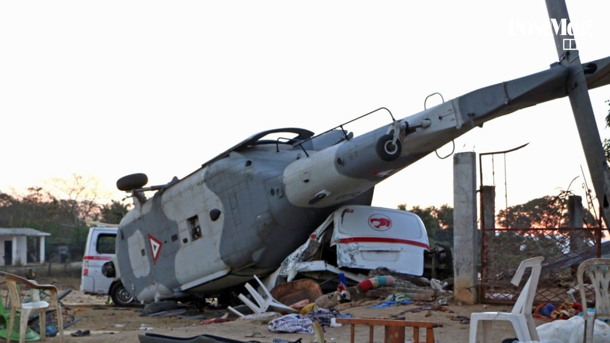 Military helicopter on earthquake mission crashes in Mexico, kills 14 on  ground | South China Morning Post
