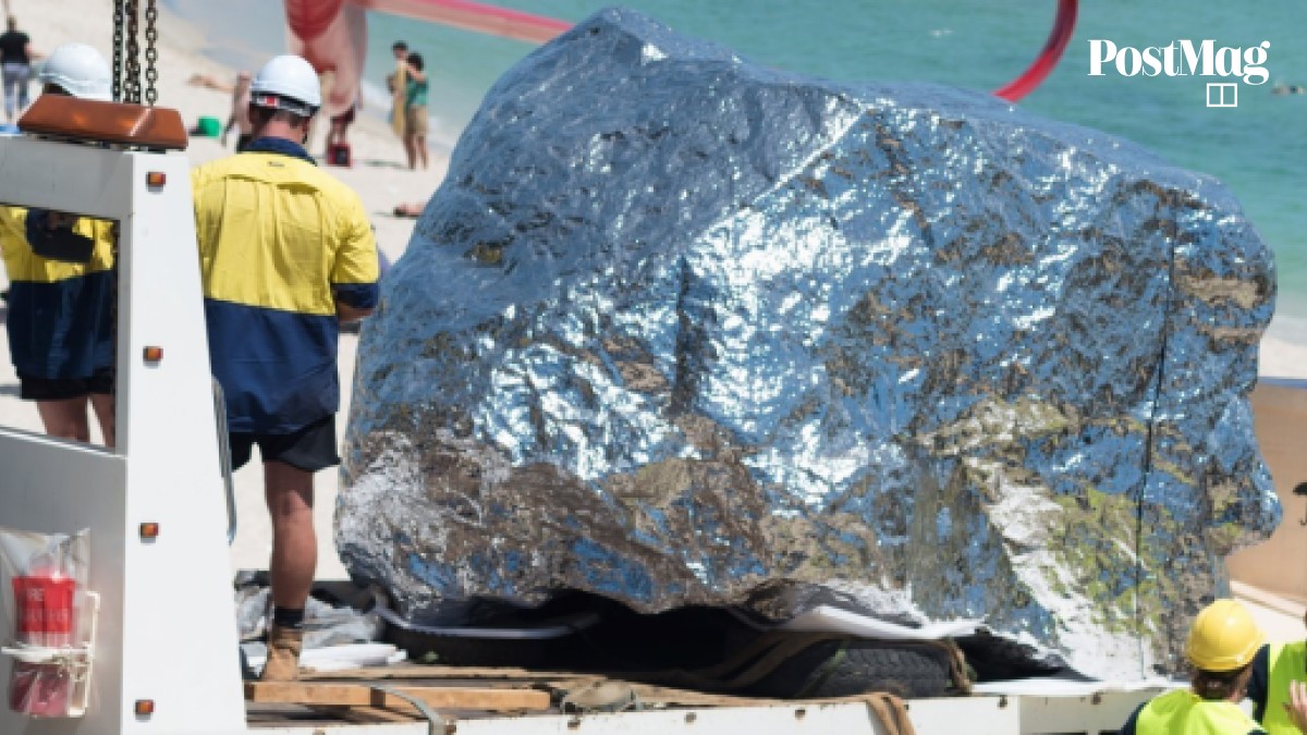 Chinese sculptor’s floating art finally rocks up at Australian festival ...