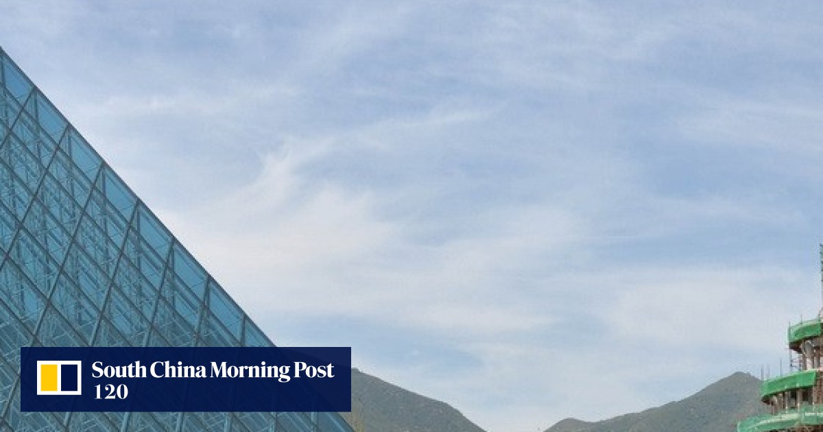 The power of Louvre replica Paris pyramid joins fake Sphinx in Chinese