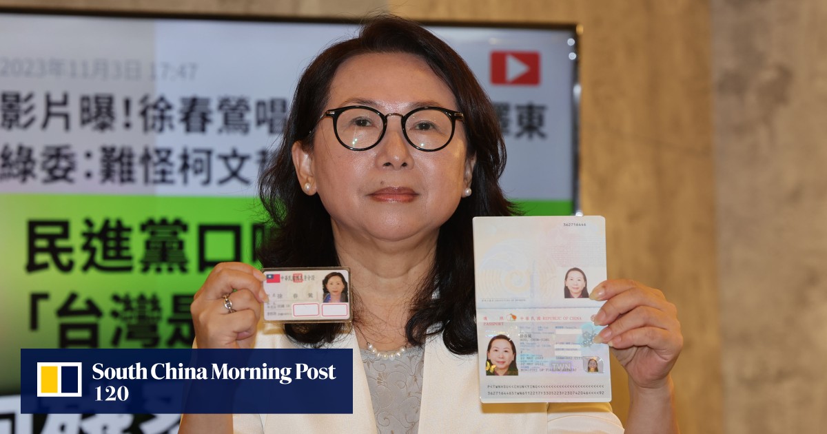 Taiwan legislative hopeful Xu Chunying hits back at claims of Communist Party past Taiwan legislative hopeful Xu Chunying hits back at claims of Communist Party past