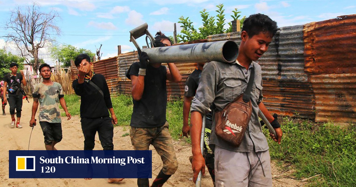 In Myanmar, anti-junta forces claim capture of first administrative headquarters in fight back against military coup