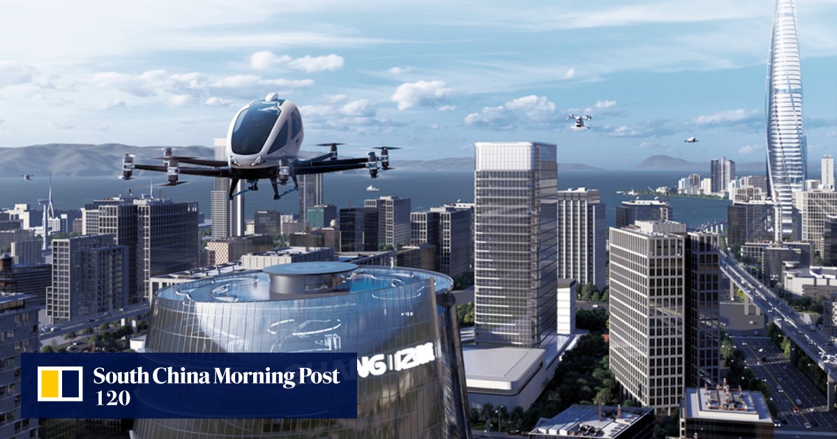 Chinese flying taxi maker EHang rejects US short seller’s fraud accusations over firm’s 1,300-unit pre-orders