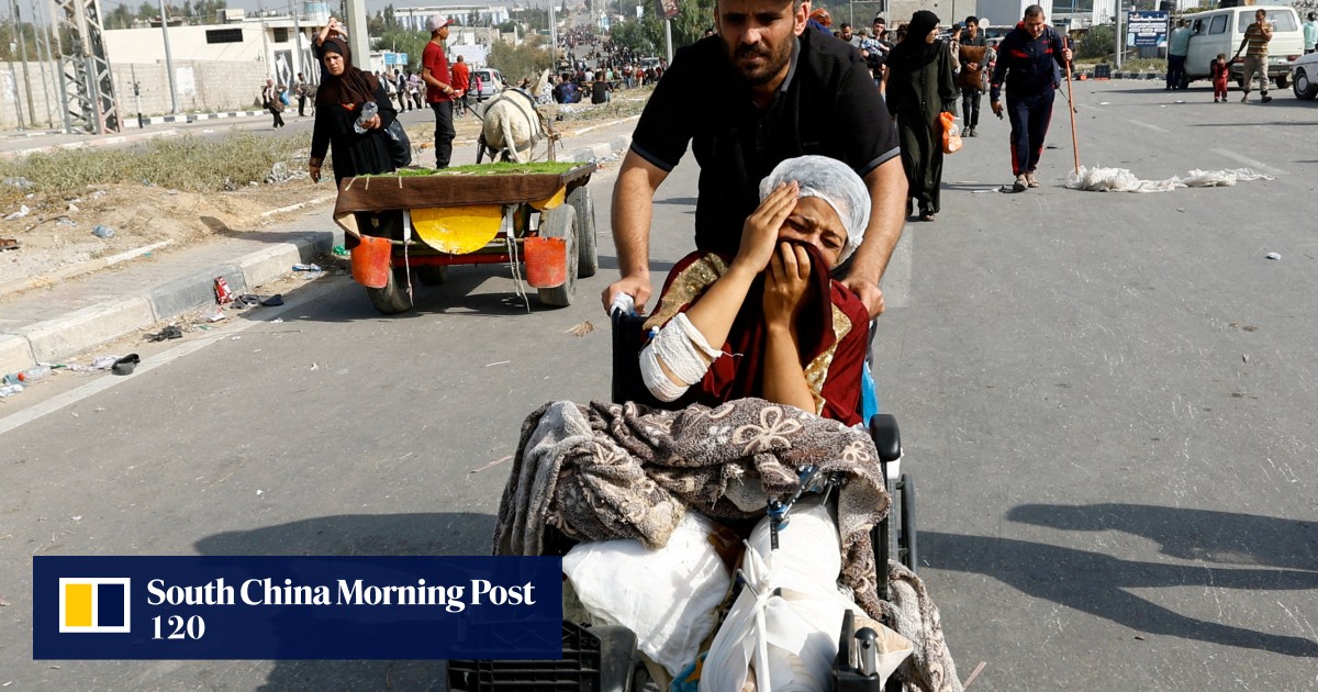 Israel revises down death toll as deadly strikes hit Gaza hospitals, school