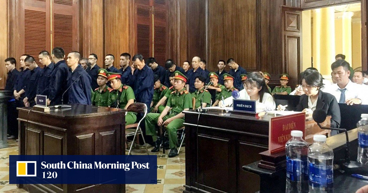 2 South Koreans, 1 Chinese, among 18 sentenced to death in Vietnam drug bust