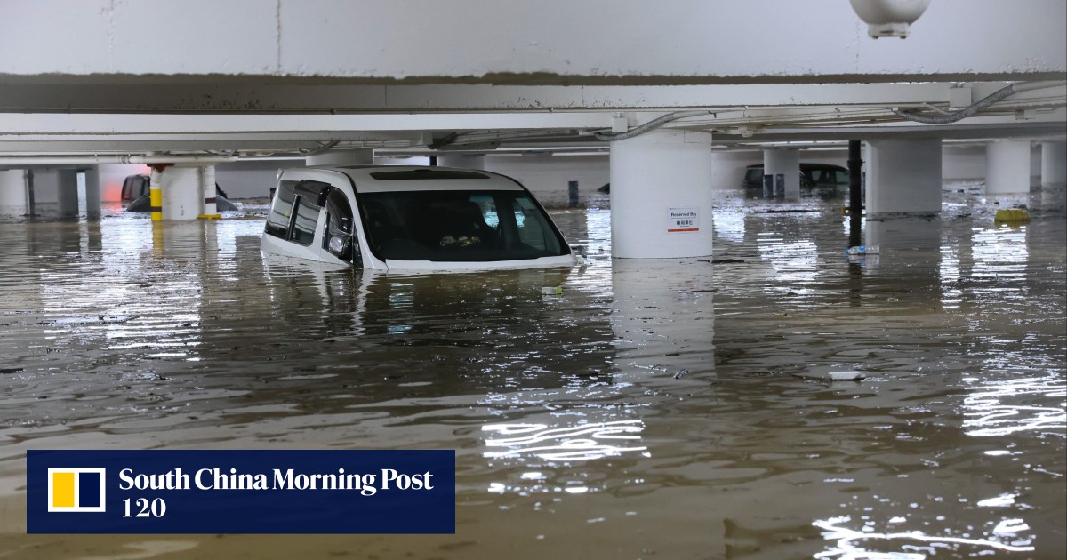 Record rains in Hong Kong put spotlight on policy flaws, incentives for underground car parks