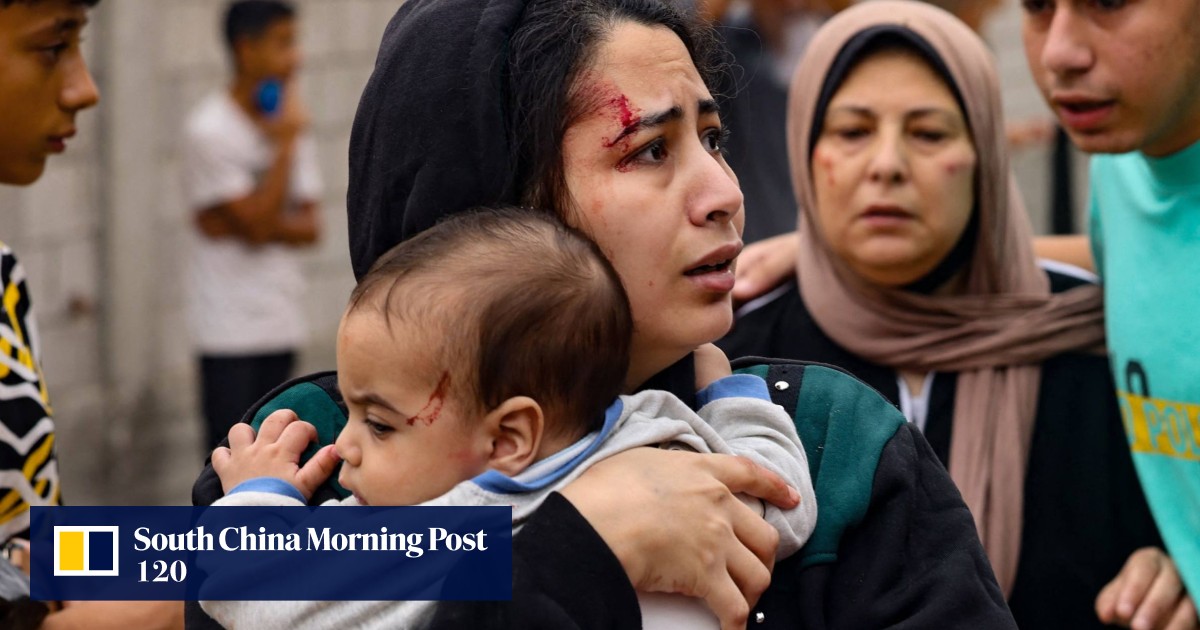 Israel offers to evacuate babies from ‘total war zone’ near main Gaza hospital amid fierce fighting
