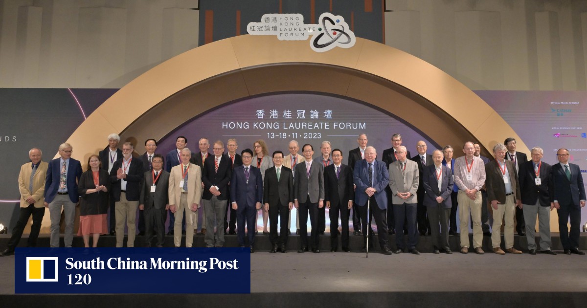 Inaugural Hong Kong forum brings together 20 laureates and 200 young scientists in bid to raise profile of city