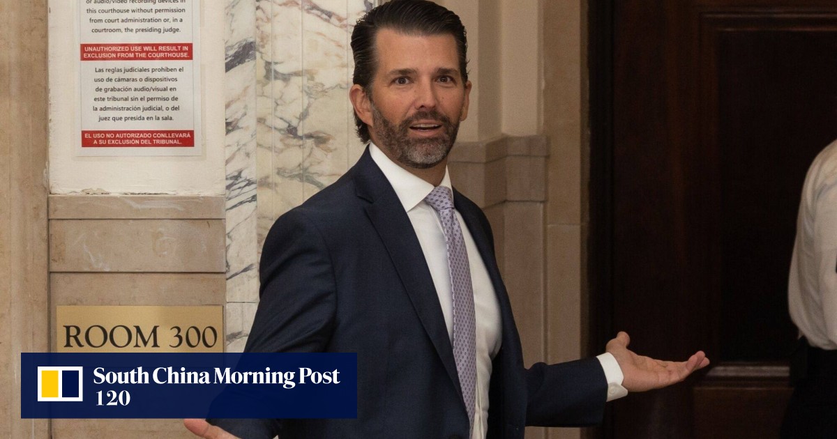 Donald Trump Jnr returns to the stand as defence looks to undercut New York civil fraud claims