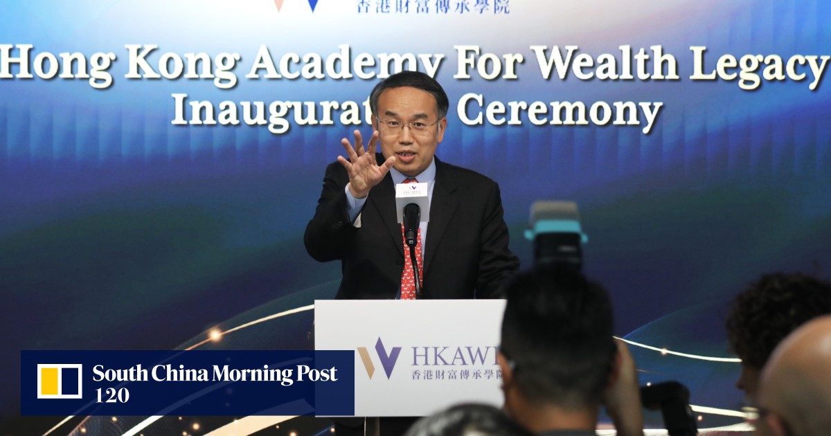 Hong Kong launches academy for wealth legacy as finance secretary hails city’s ‘thriving’ family office sector