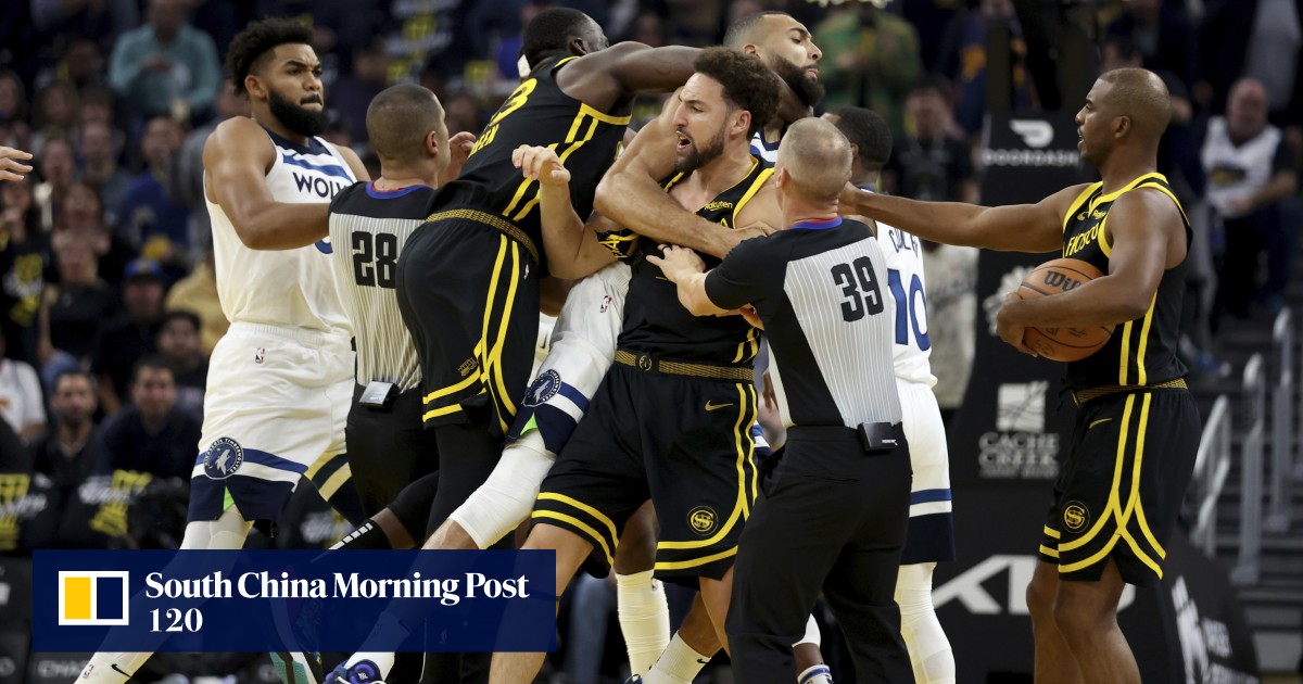 Warriors forward Draymond Green ejected after putting Rudy Gobert in chokehold