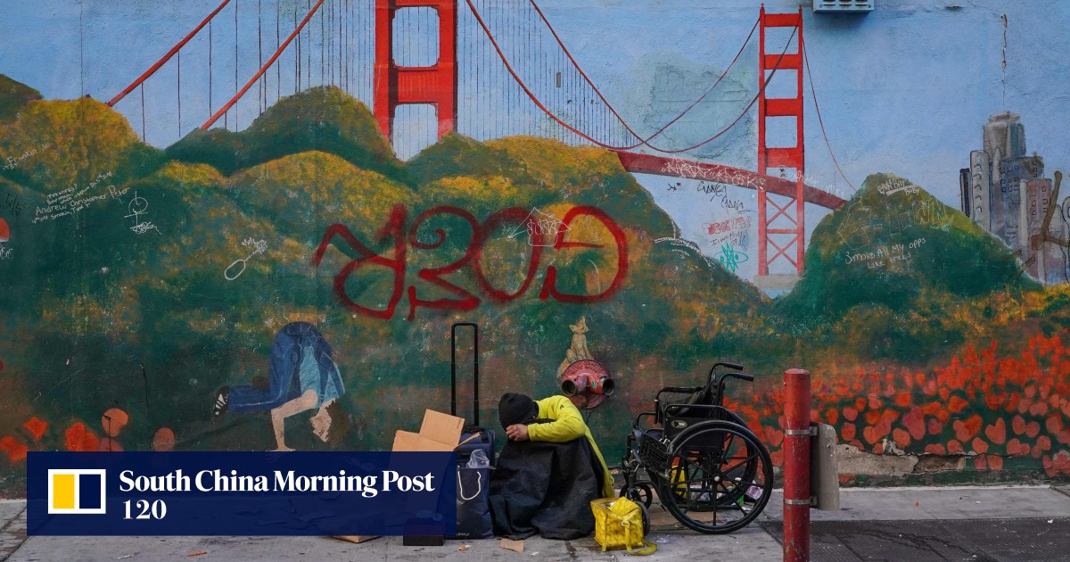 San Francisco mocked in China for moving homeless away from Apec summit venue