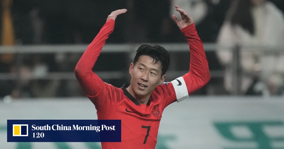 Son scores screamer, plays through injury as South Korea thrash Singapore