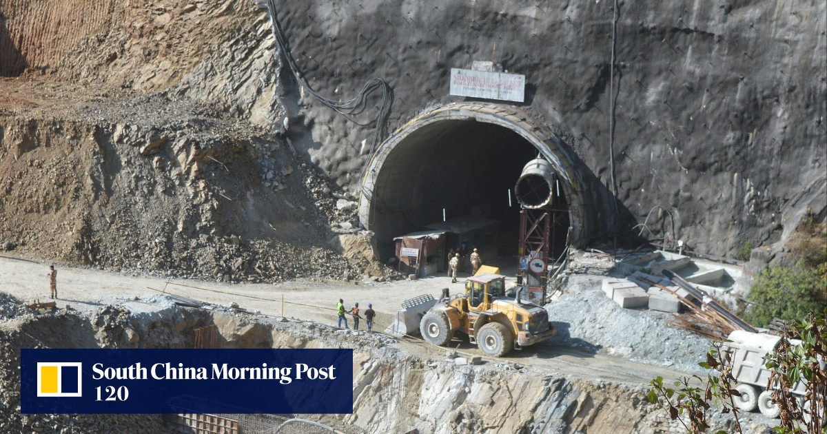 41 workers remain trapped in India tunnel for seventh day as drilling rescue hits snags