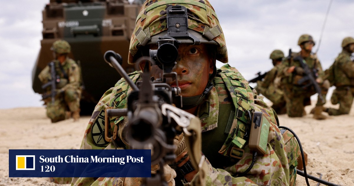 Japan’s military holds drill on island potentially vulnerable to China