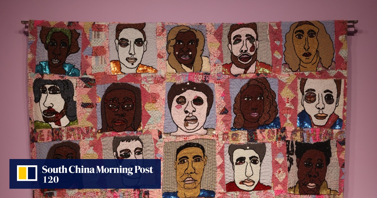 Thai textile artist who weaves social commentary into colourful works that belie their serious message has retrospective at Chat in Hong Kong