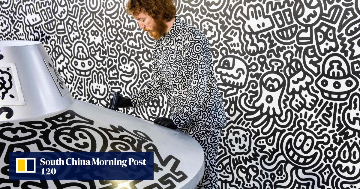 Mr Doodle comes to Hong Kong on mission to ‘doodle the world’: British artist’s works on display at K11 Musea and Pearl Lam Galleries