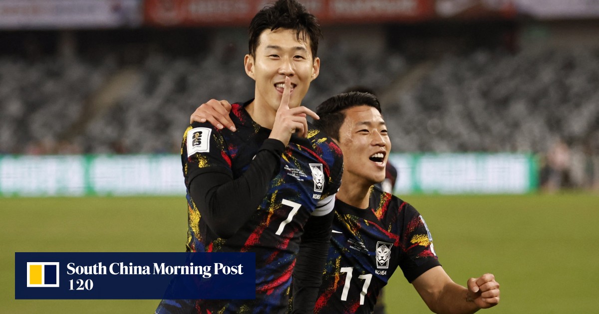 Son scores twice as South Korea outclass China in World Cup qualifier