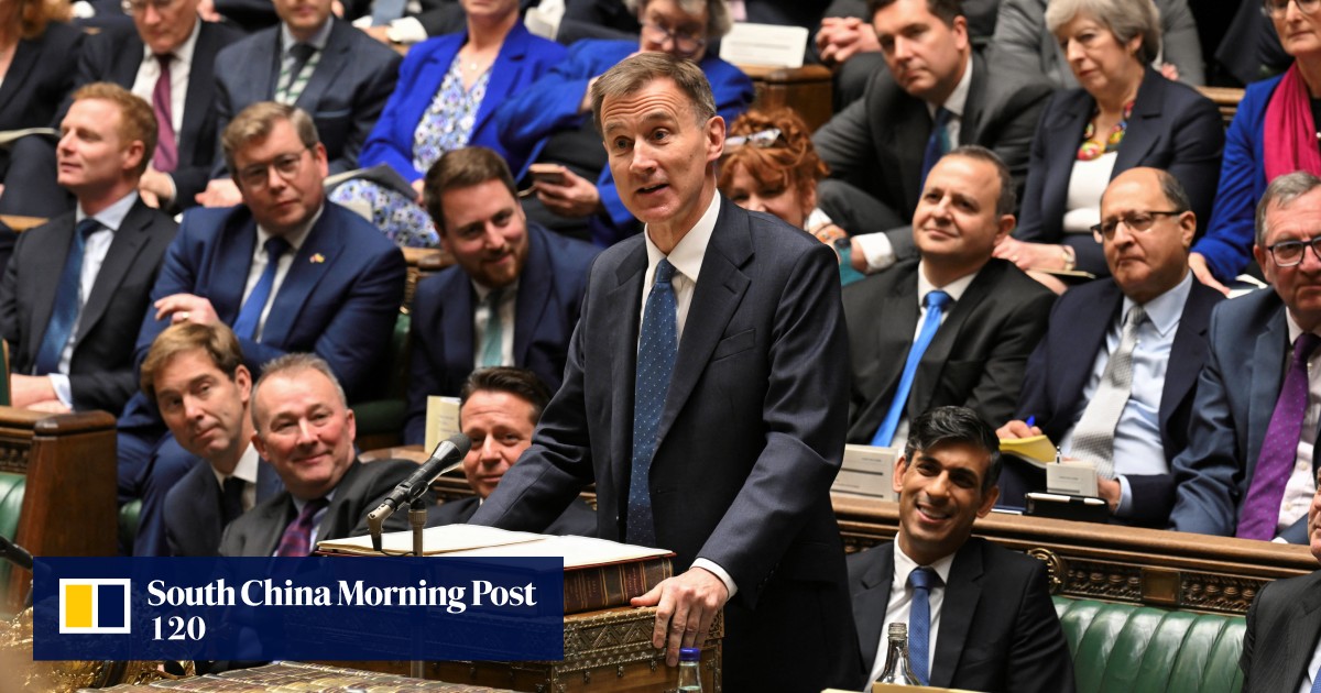 UK unveils voter-friendly budget with election on horizon