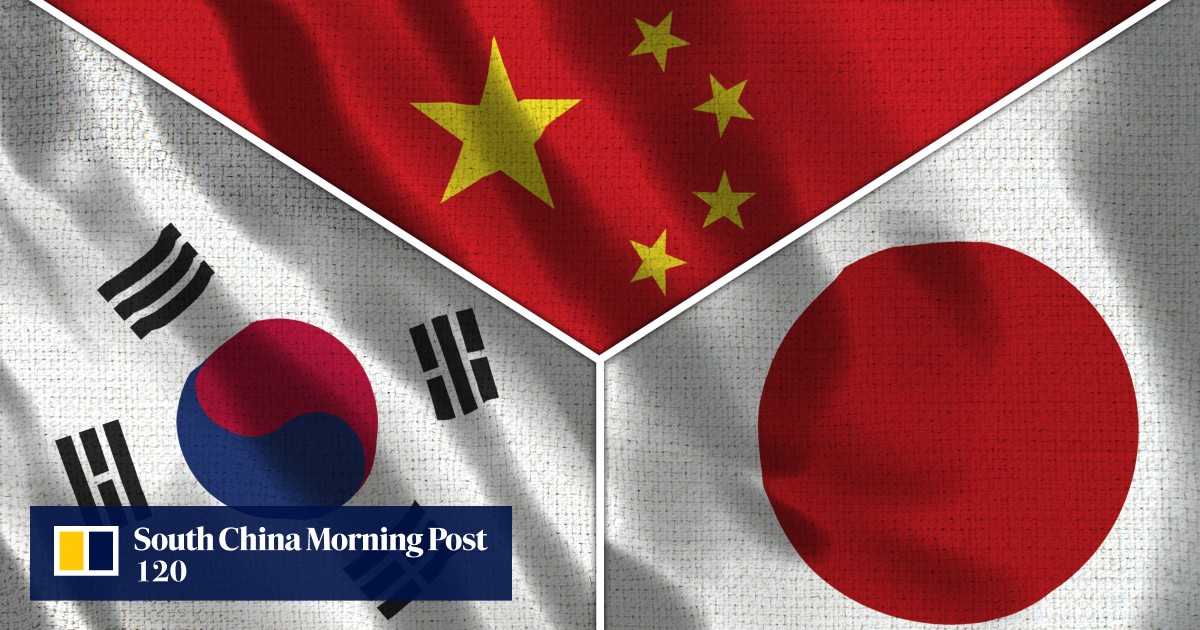 中国、日本、韓国の外相が日曜日に4年ぶりに会談することを韓国政府が確認した