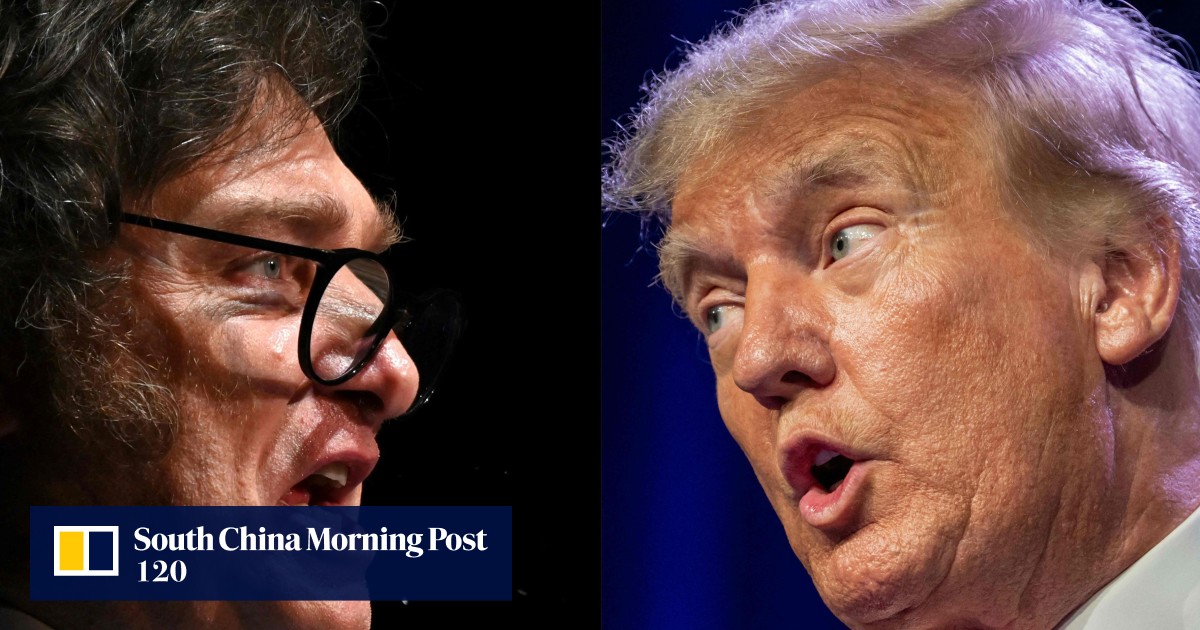 Argentina’s president-elect Javier Milei and Donald Trump: how alike are they?