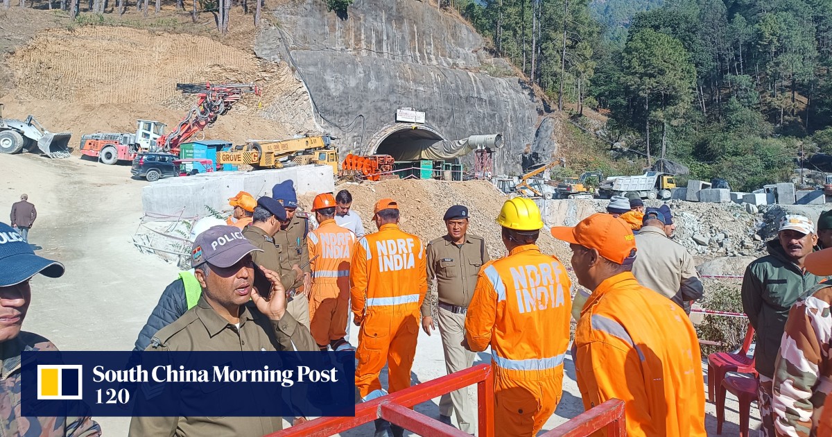 12 metres to freedom? Final push to free 41 Indian tunnel workers trapped since November 12