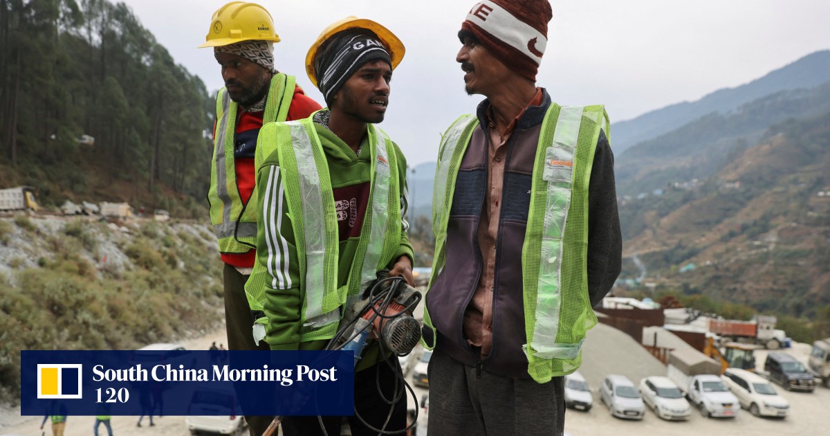 ‘Rat hole’ miners to the rescue: how trapped India tunnel workers were saved