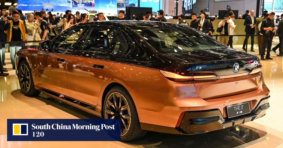 BMW and Mercedes-Benz to set up charging network joint venture with eye on China’s surging EV market