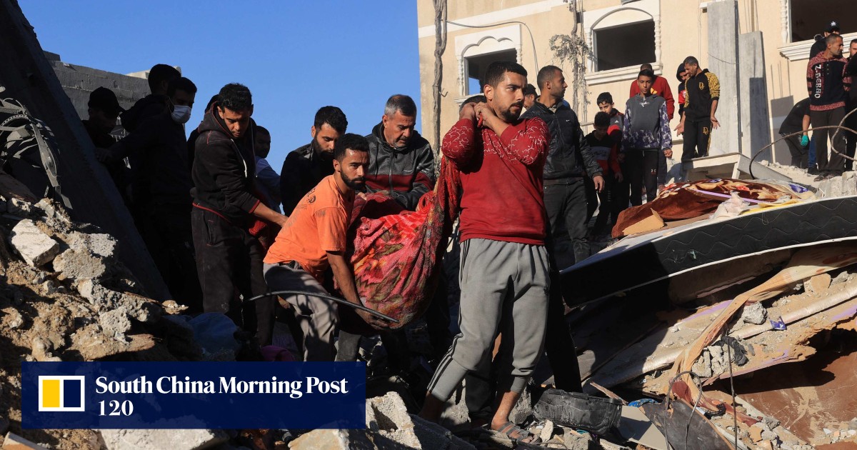Israel widens evacuation order as it shifts offensive to south Gaza, Hamas government says 700 killed