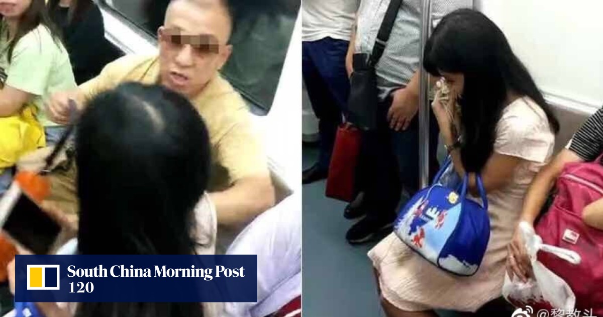 Woman threatened and pushed in China subway seat argument | South China ...