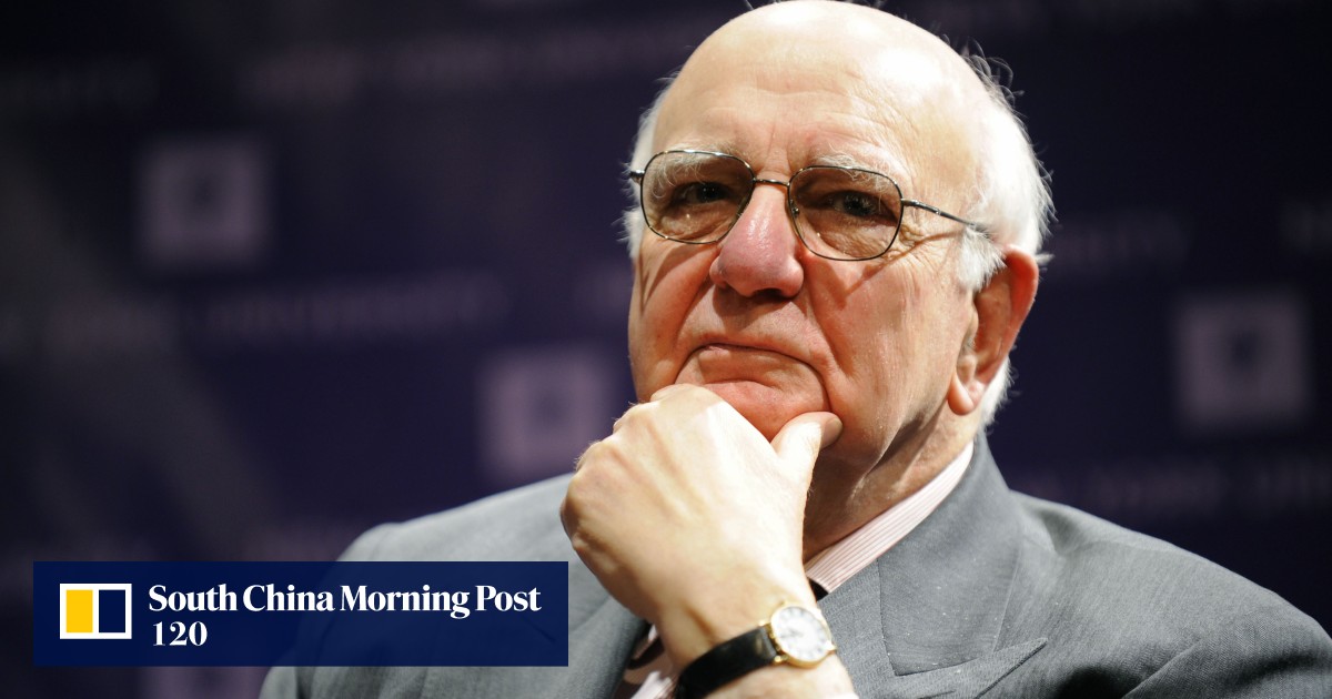 Paul Volcker, former chairman of US Federal Reserve, dies at age 92