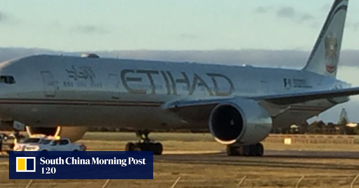 Etihad flight makes emergency landing in Australia after warning in ...