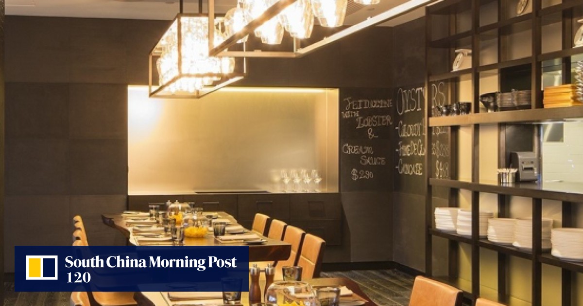 Flint Grill & Bar’s spacious setting is ideal for business lunches and