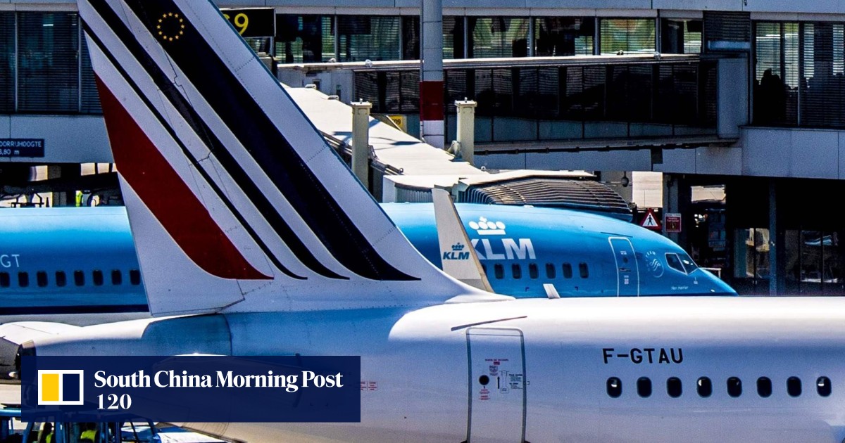 Air FranceKLM shares plunge almost 12 per cent after the Dutch