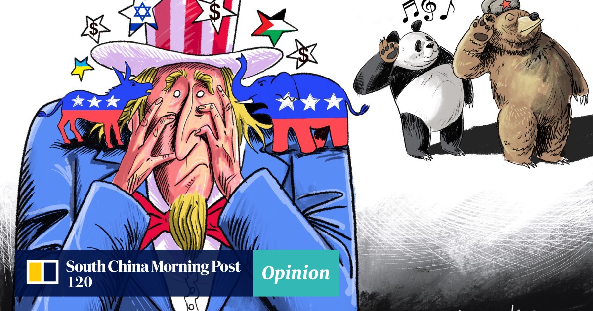 Opinion: Israel-Gaza war driving US to distraction benefits Russia and China