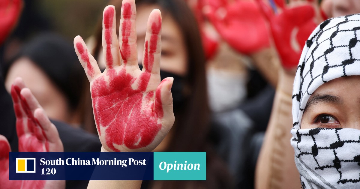 Opinion: Gaza and ‘the graveyard for children’: the moral decline of Western politics