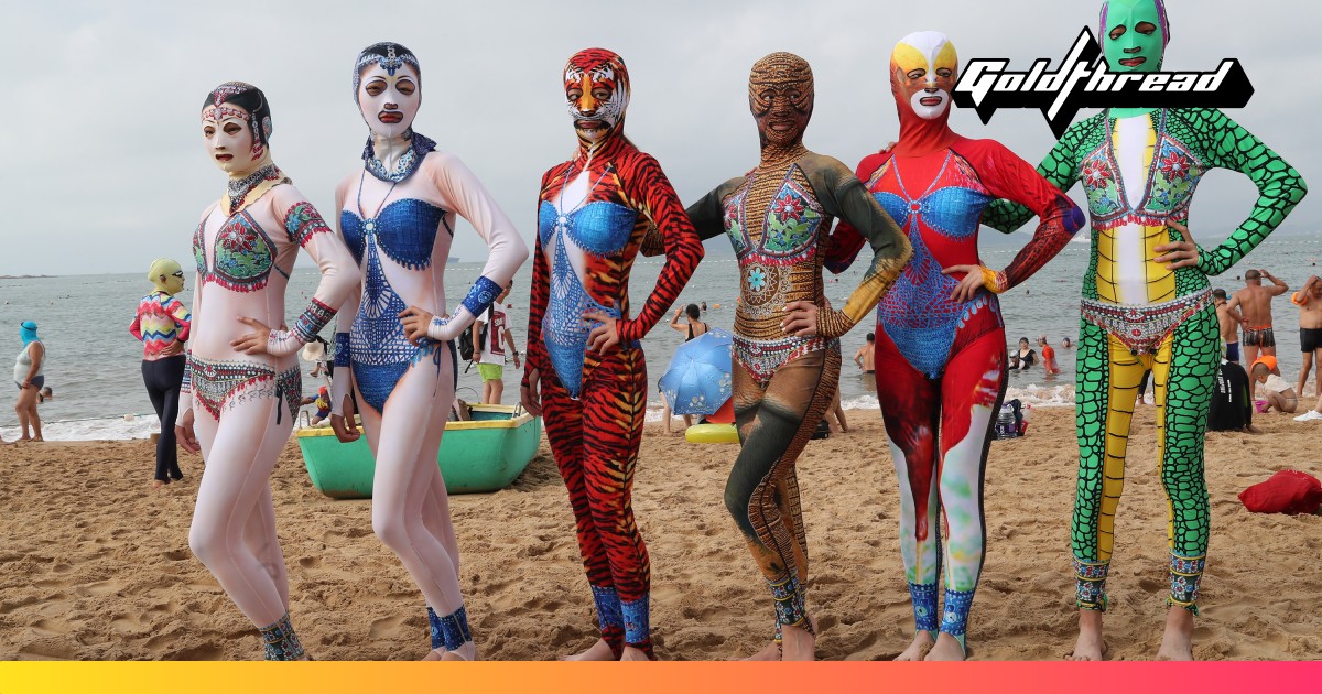 Facekini: Meet the woman behind China's most infamous beach accessory, Goldthread