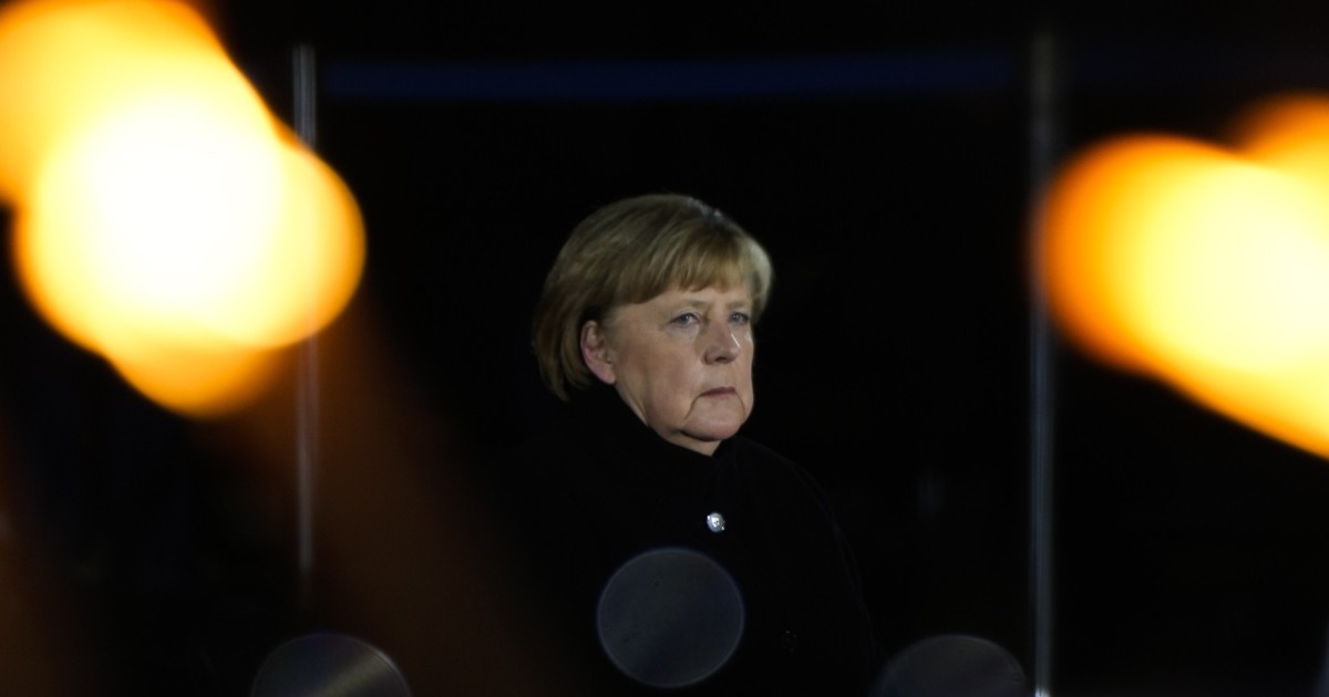 germany s angela merkel chooses punk for farewell military parade south china morning post