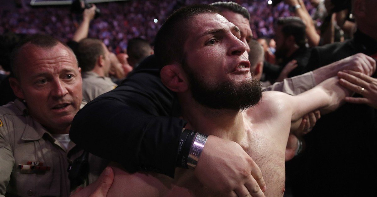 Khabib Nurmagomedov Vs Conor Mcgregor Full Fight And Brawl