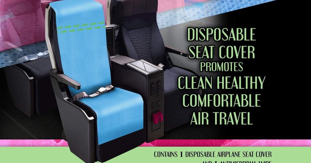 Disposable Aircraft Seat Covers Velcromag
