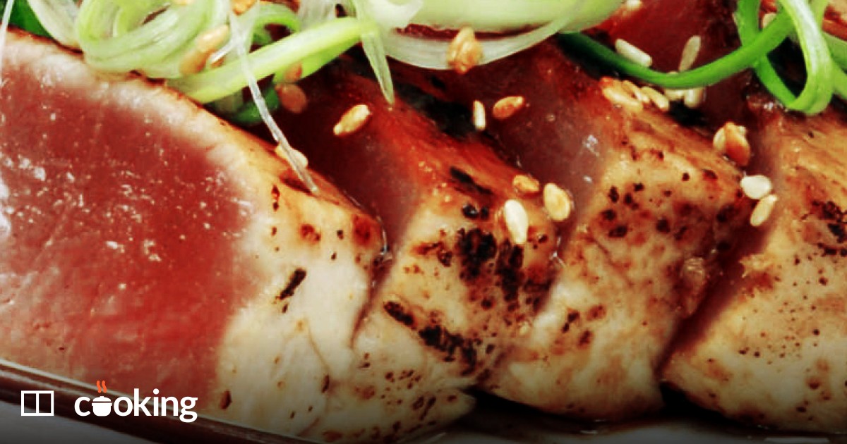 Quick and easy seared tuna Japanese style recipe SCMP Cooking