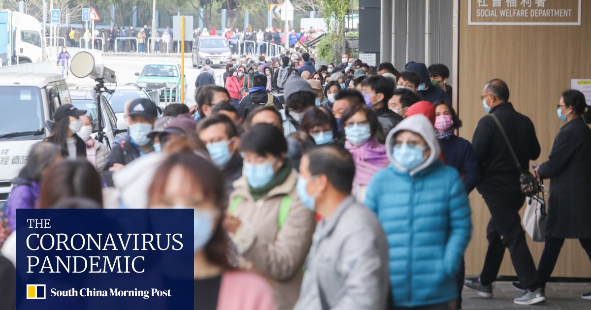 'I think I'll get sick waiting like this': Hongkongers bemoan long queues outside Covid-19 testing stations in Tuen Mun - Vimarsana News