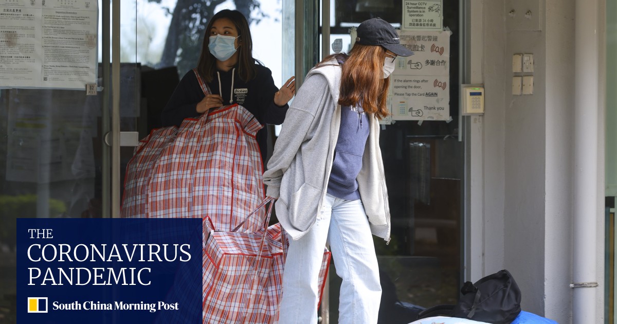 Hong Kong university students told to quit dormitories as surging Covid-19 cases prompt new measures to keep campuses safe - Vimarsana News