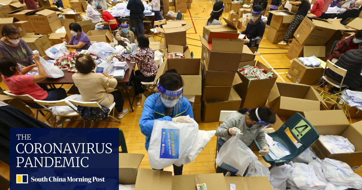 Coronavirus: Hong Kong confirms 6,646 new cases as government considers mass at-home testing exercise to help 'gauge infection situation' - Vimarsana News